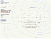 Tablet Screenshot of optur.menneske.dk